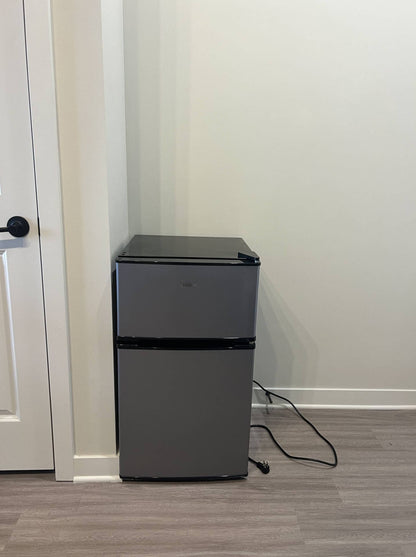 Compact 2-Door Mini Fridge