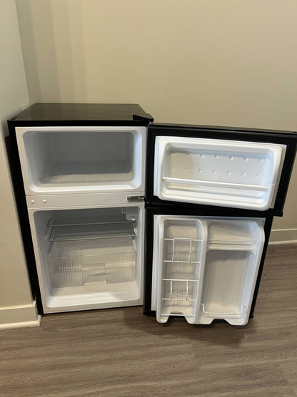Compact 2-Door Mini Fridge