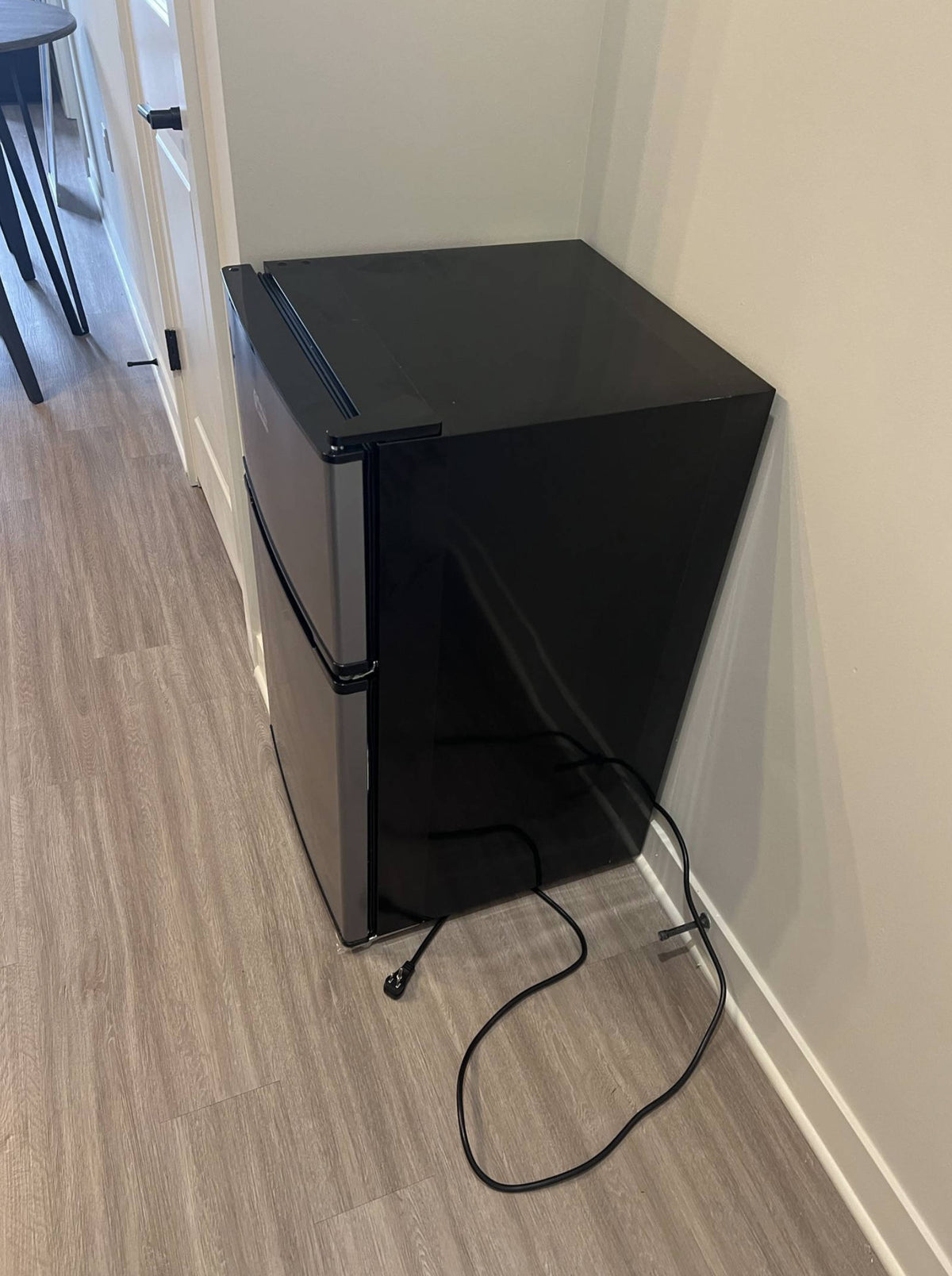 Compact 2-Door Mini Fridge